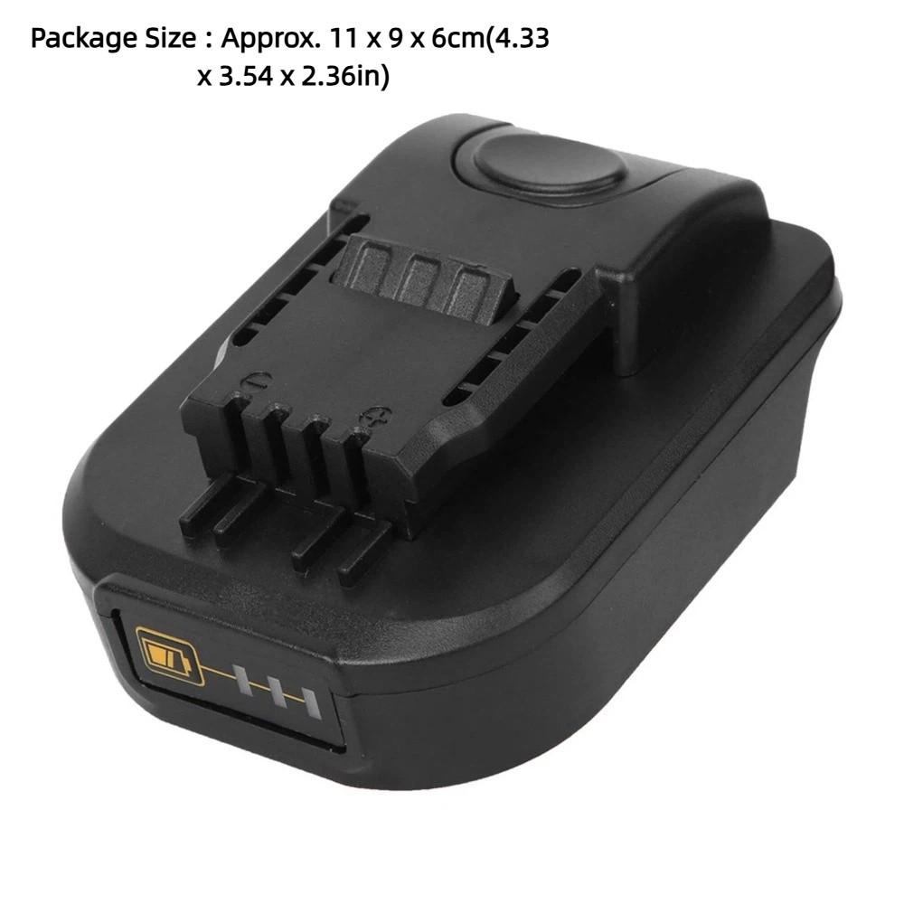 18V to 20V Battery Adapter 4-Pin 18V Battery Adapter Durable Power Tool Adapter  For WORX 20V