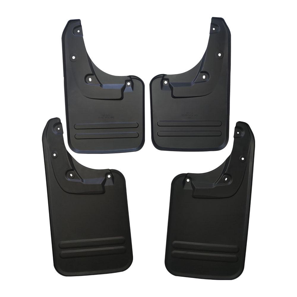 Rubber Mud Flaps for 06-14 Toyota Hilux Vigo 4WD Extended Version