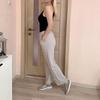 Летние женские брюки большого размера, свободные повседневные брюки