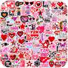 110Pcs/Set Downtown Y2K Girls Q-1 Mini Diary Manual Stickers DIY Scrapbooks Album Decor Decals Stickers