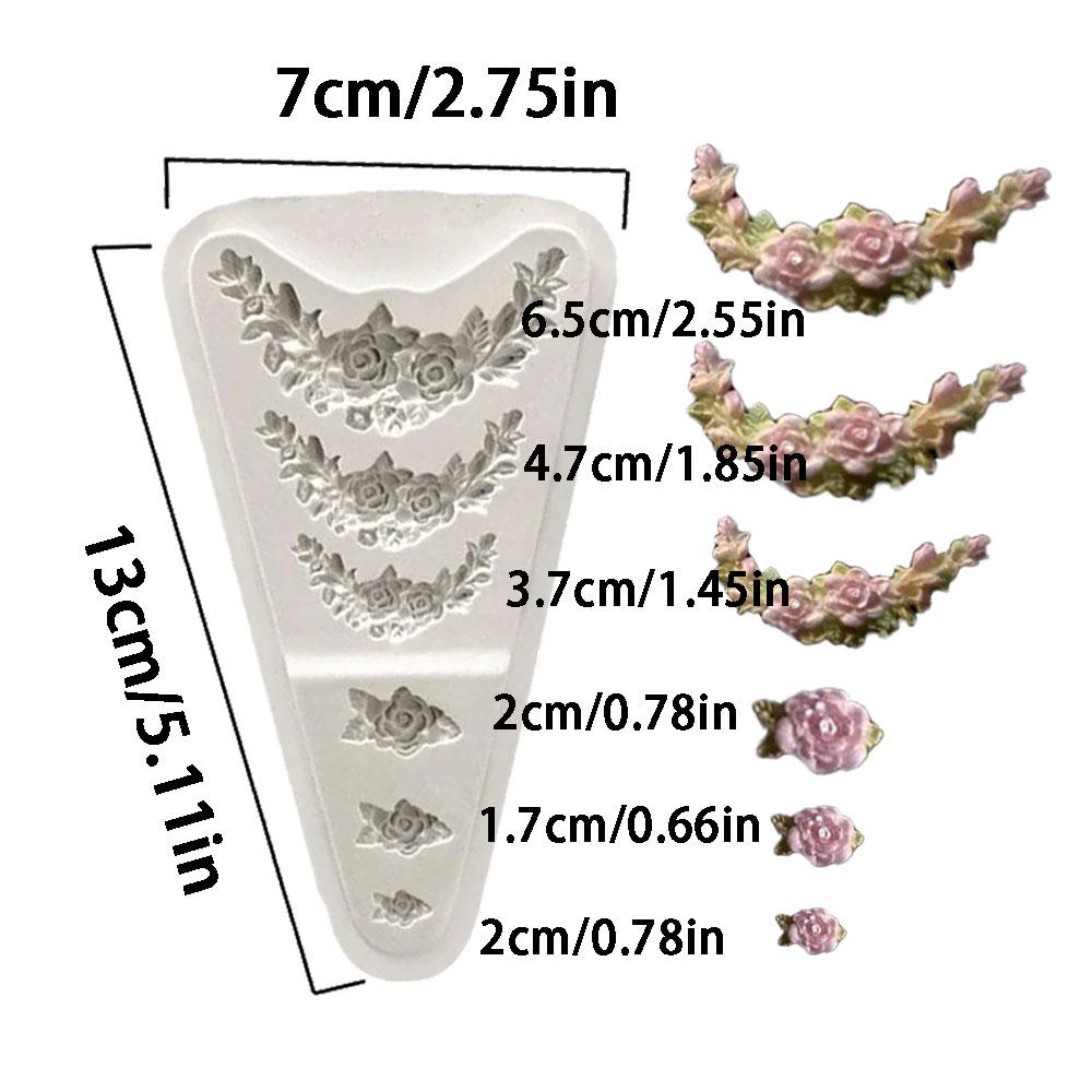 Rose Silicone Candle Mold for Scented Candles Making 3D Flower Boda Party Decor Plant Resin Mould Wedding Itens DIY Bride Gifts