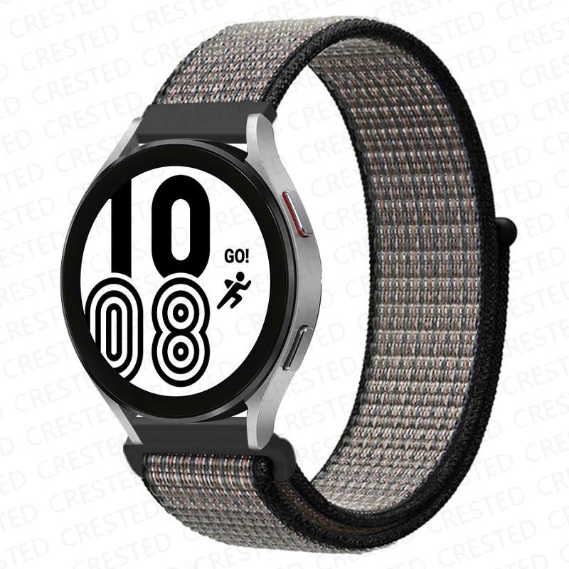 Нейлоновый петлевой ремешок для Samsung Galaxy Watch 7/4/6/Classic/5/pro/active 2/Gear S3 Браслет Huawei watch GT 2 4 3 pro ремешок 20 мм/22 мм