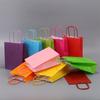 10PCS Gift Bags for Halloween Party Recyclable Bags for Christmas Wedding Birthday Kraft Paper Shopping Bags Grocery Bags