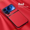 Роскошный ультратонкий кожаный магнитный чехол для телефона для Xiaomi 17 Pro Max, мягкий край из ТПУ, защита четырех углов от падения, Magsafe
