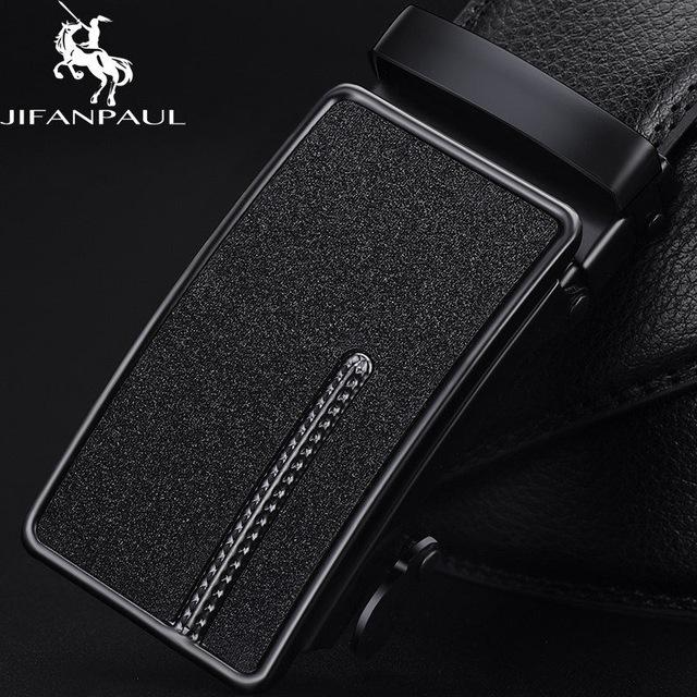 Новый мужской ремень из натуральной кожи с автоматической пряжкой, высококачественные ремни для мужчин, элитный бренд, модный деловой ремень, мужские