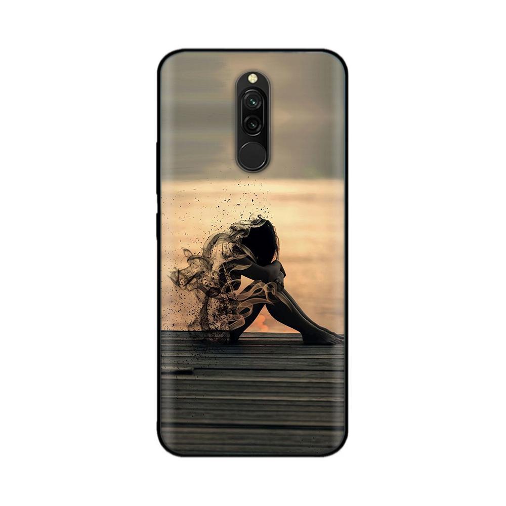 Чехол для Xiaomi Redmi 8 Чехол Redmi8 С рисунком Задняя крышка Мягкий силиконовый чехол для телефона Для Xiomi Redmi 8 hongmi8 TPU Бампер Чехол 6.22 дюйма