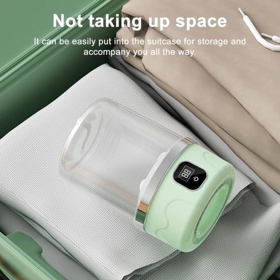 Портативная стиральная машина для нижнего белья, перезаряжаемая, беспроводная, мини-стиральная машина, дорожная стиральная машина, мини-стиральная машина со светодиодом