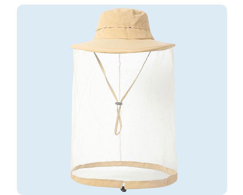 Унисекс летняя шляпа от солнца: Сетчатый, Защита от комаров, Быстросохнущий, Водонепроницаемый, Идеально подходит для рыбалки и альпинизма