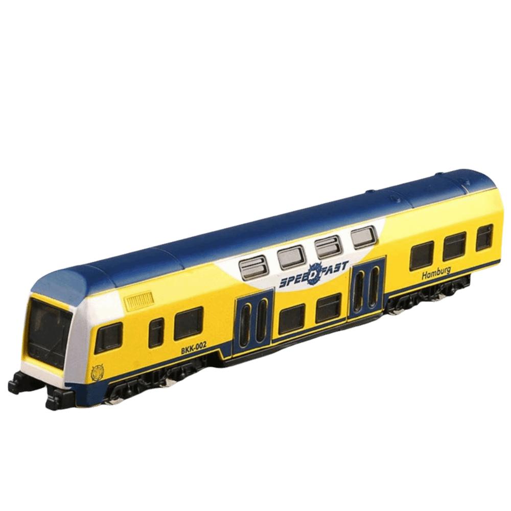 Zinc Zinc Alloy Material Simulation Train Model Nostalgic Green Retro Train Model Model Collection