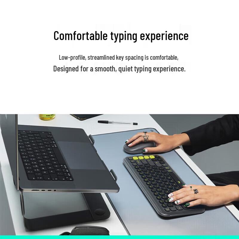 Logitech POP ICON KEYS Беспроводная клавиатура с двумя режимами