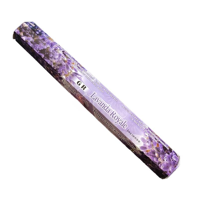 20 Sticks Indian Incense Assorted Scents Lavender Sage Sea Breeze Love for Meditation Yoga Aromatherapy Home Purifying Gift