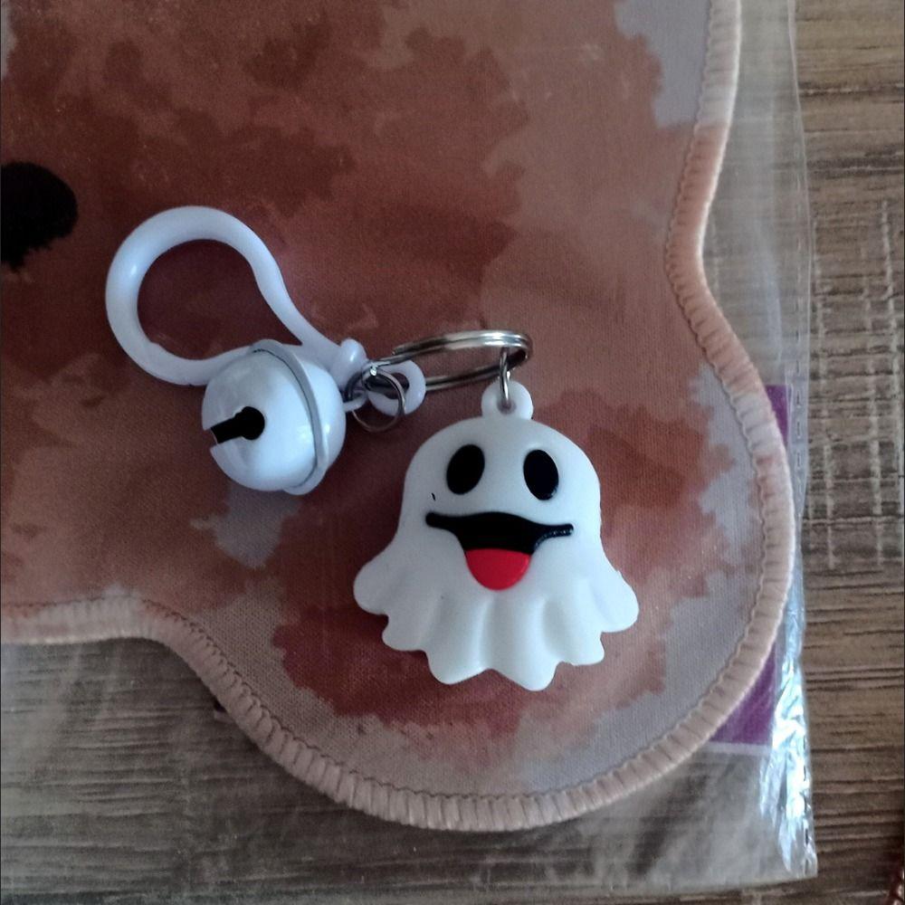 Skeleton Halloween Ghost Cartoon Keychain Halloween Skeleton Ghost Keychain Phone Bag Hanging