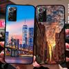 New York City Times Square Phone Case for Samsung A51 A30s A52 A71 A12 for Huawei Honor 10i for OPPO Vivo Y11 Cover