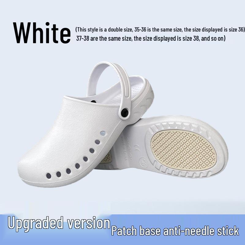 Non-Slip Closed-Toe EVA Surgical Clogs - Soft, Breathable, Comfort for Medical Staff