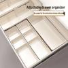 Эксклюзив для новичков: Выдвижной органайзер для хранения в ящике со встроенными разделителями для макияжа
