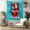 Love Transformers Custom Your Name Wall Decor Tapestry Art For Pet Memorial Birthdaywedding Party Backdrop Family Gift