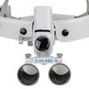 3.5X-420 Optical Dental Binocular Loupes Glasses Head Band Magnifier with LED Light