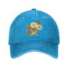 Japanese Koi Fish Japan Butterfly Baseball Cap Vintage Distressed Washed  Snapback Cap Unisex Outdoor Adjustable Hats Cap