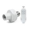 Wireless Remote Control E27 Light Lamp Bulb Base Socket Holder 110V 220V Smart Home Timer Switch