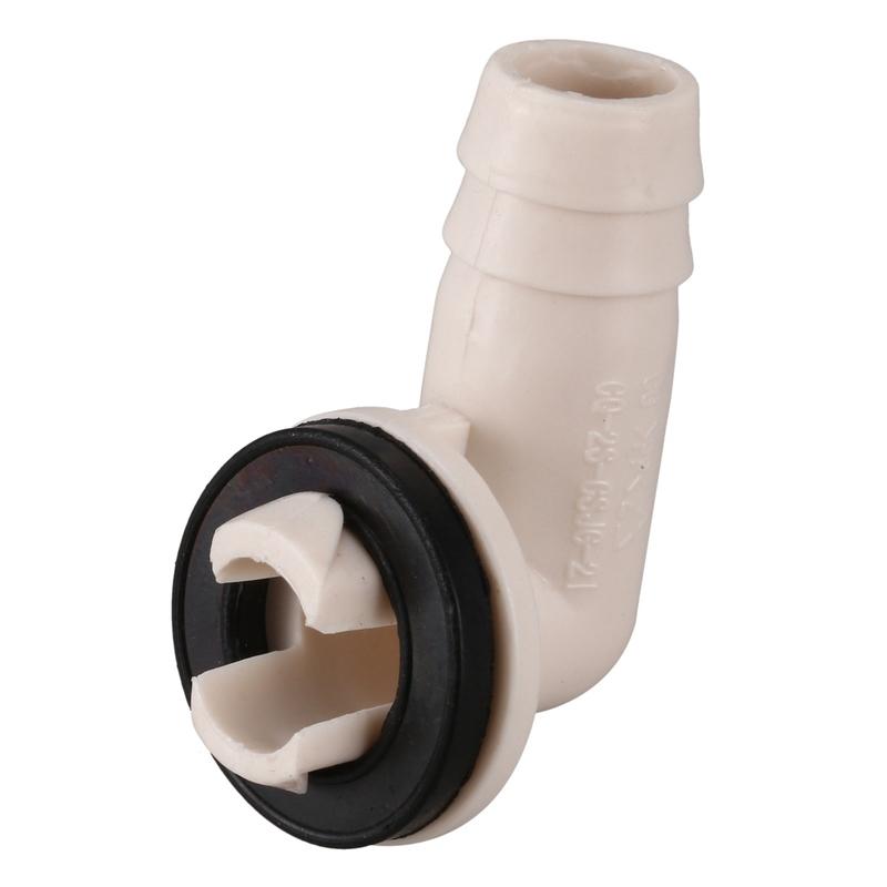 10X Air Conditioner Ac Drain Hose Connector Elbow Fitting for Mini-Split Units and Window Ac Unit 3/5 Inch(15mm)