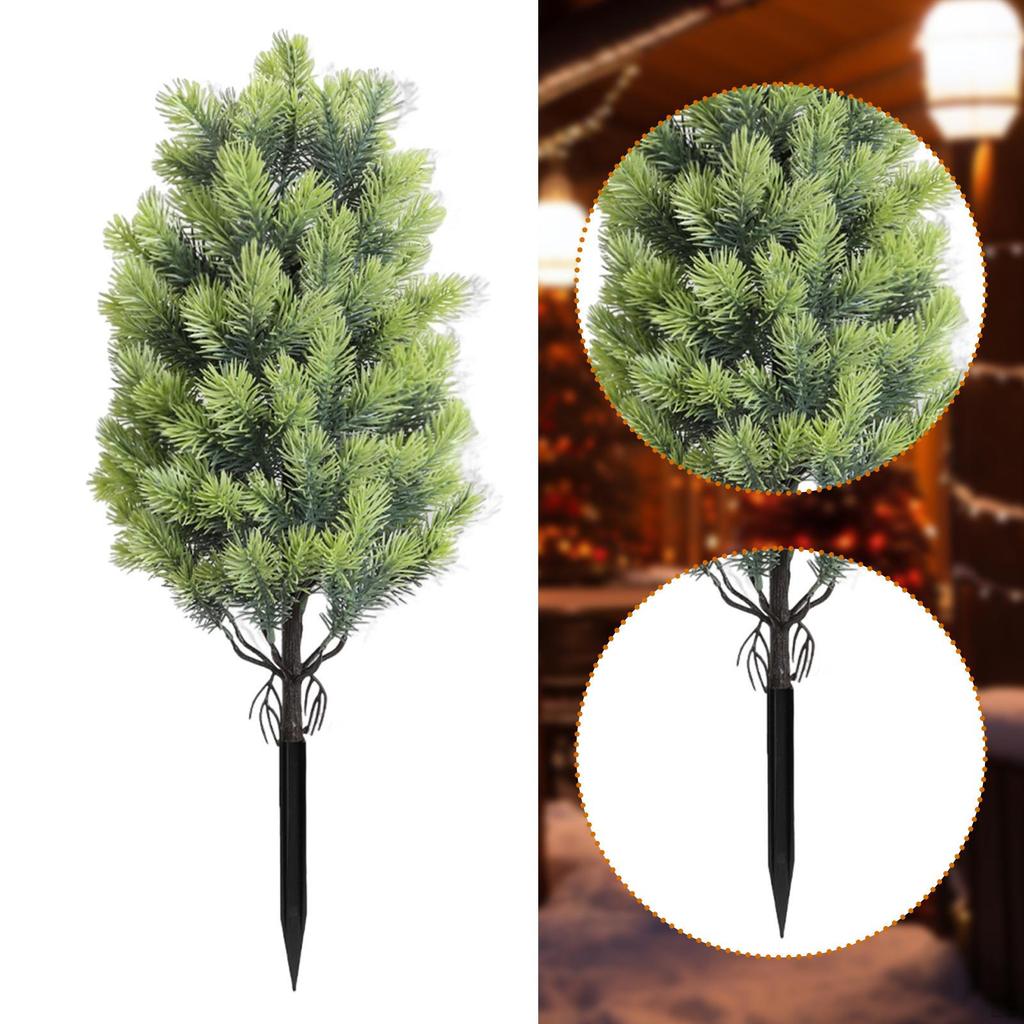 Искусственное дерево Поддельное для установки Растение Зелень для Дорожки Патио Переднее крыльцо Дорожка В помещении