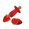 Tomato Strawberry Knife Fruit Slicer Tiges d'outils carottiers de légumes souches Remover Strawberry Huller outil de cuisson