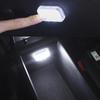 Автомобильная USB зарядка Мини 5В Светодиодный сенсорный выключатель Свет Беспроводная окружающая лампа Портативный ночник для чтения Свет для салона крыши двери автомобиля