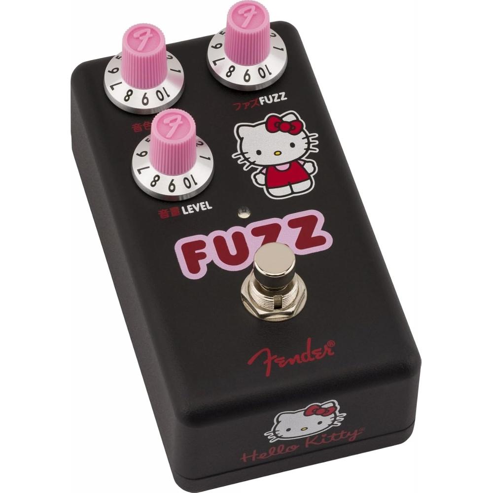 Fender Hello Kitty Black Fuzz Pedal Compact Effector [Fender X Hello Kitty Vol. 2] Fender