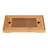 Bamboo Tea Tray, Stylish Tea Ceremony Utensils, Water-Reservoir Type, 27*14*3cm