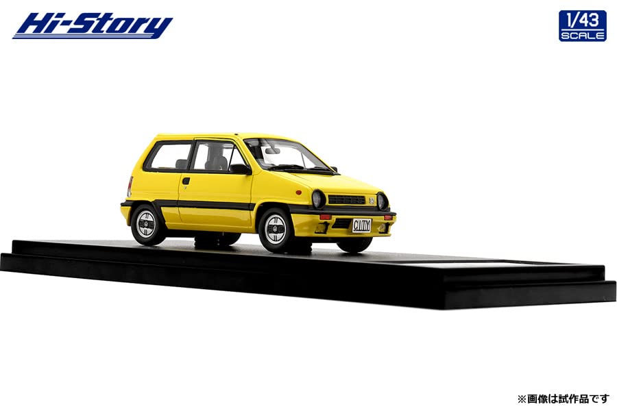 INTERALLIED Hi Story Honda CITY R Gull Yellow Finished Product 1/43 (1985)
