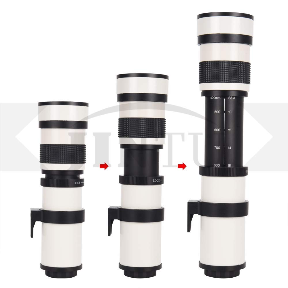JINTU HD Manual Telephoto Lens 2x Telephoto Lens Nikon D600 D610 D700 D750 D800 D800e D810 D810a D850 D3400 D5000 D5100 D5200 D5300 D5500 D5600 D7100