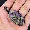 Tree Of Life Purpurite Gemstone Pure Copper Wire Wrapped Handmade Pendant Jewelry