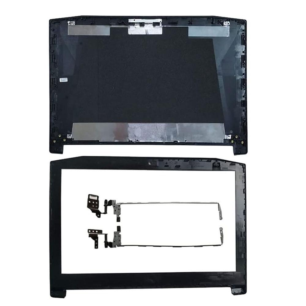 Задняя крышка ЖК-дисплея с винтами и рамкой и петлями для Acer Nitro 5 AN515-41 AN515-51