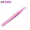 Candy Color Stainless Steel  Nail Art Tweezers Rhinestones Nipper Picking Clip Nail Tools