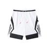 Basketball Series Color Block Lace-Up Comfortable Versatile Breathable Basketball Shorts Unisex Shorts White 172421314-1
