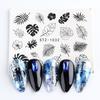 Переводные наклейки для ногтей Flower Butterfly Nail Art для украшения ногтей