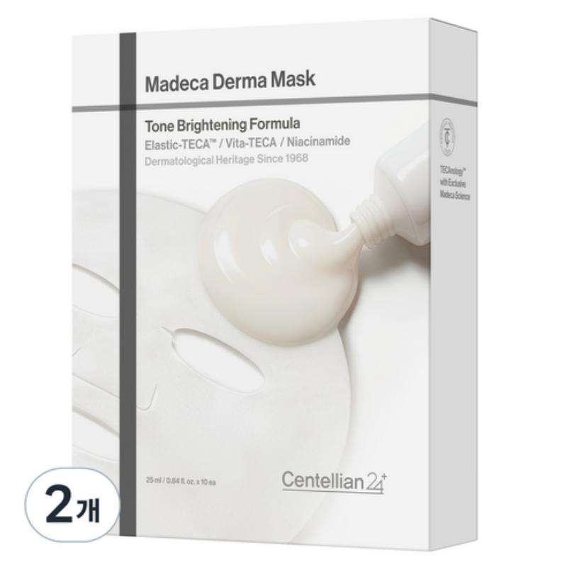 CENTELLIAN24 Маска Derma с мадекассосидом, осветляющая формула 10 шт./20 шт.