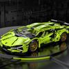 Технические Конструкторы Bugatti Lamborghinis Гиперкар Гоночный Автомобиль Модель Собери Транспортное Средство Кирпичики Игрушки Для Мальчиков Детей Подарки