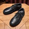 Кожаные туфли мужские Xia Yinglun ретро кожаные повседневные туфли для досок Мягкая кожа толстая подошва увеличивает тенденцию повседневной мужской обуви