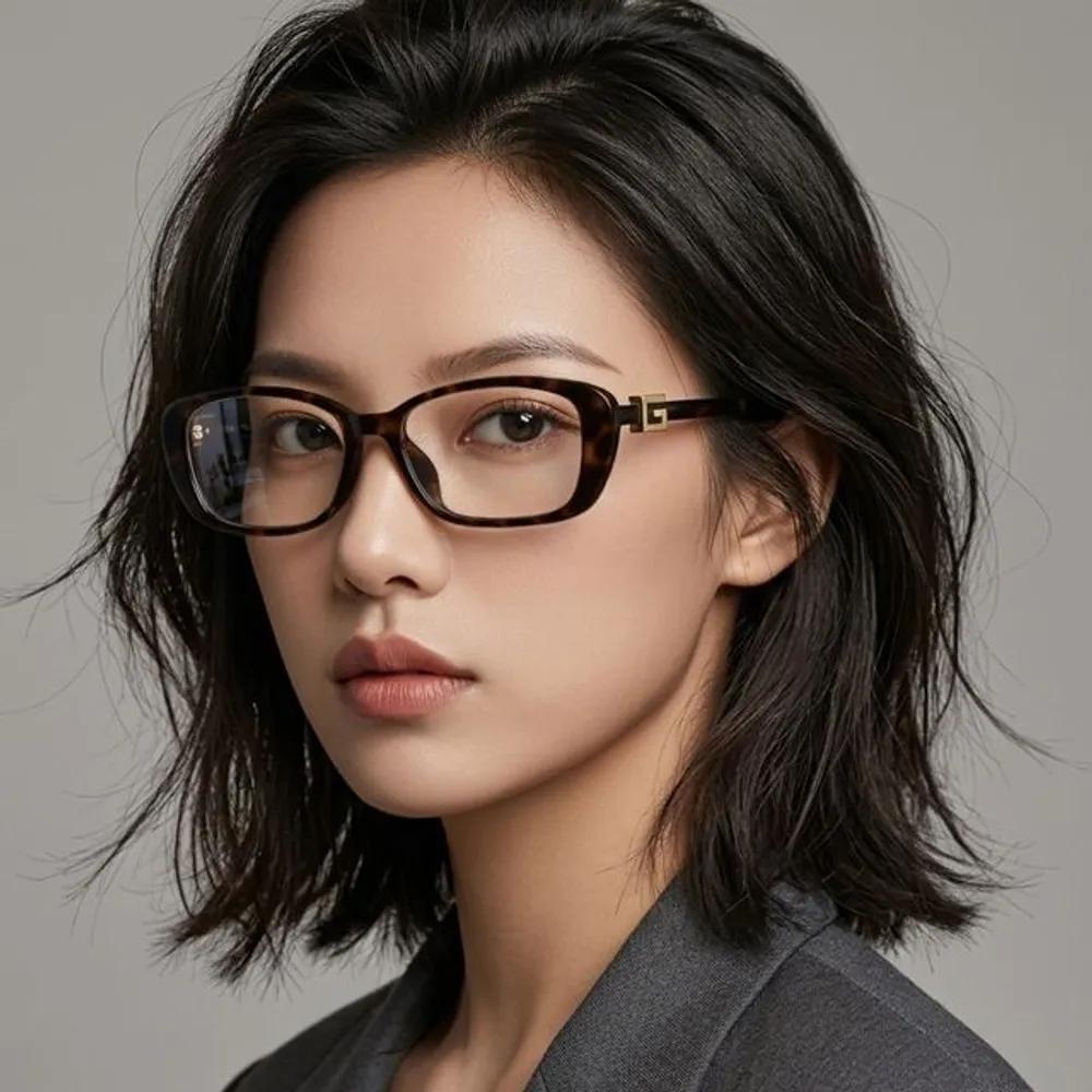 Gucci Eyeglass Frames GG1685OK 003 Geek Chic Fashion Horn-rimmed Glasses for Men and Women