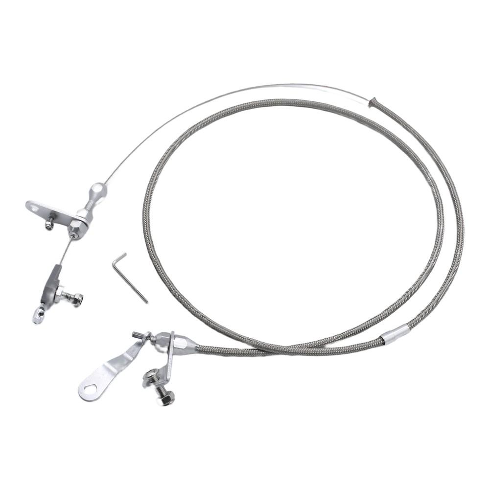 For Ford C6 For Ford C-6 Transmission Kickdown Cable Stainless Steel Precision Engineered High-strength Construction