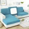 Водонепроницаемый чехол для дивана в гостиной, угловой диван в форме буквы L, жаккардовый эластичный чехол для дивана, 1/2/3/4-местный, защитный чехол для дивана