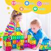 Large Color Window Magnet 88-108PCS DIY Building Blocks STEM Education Toys Suitable for Birthday Halloween Gifts for Teenagers