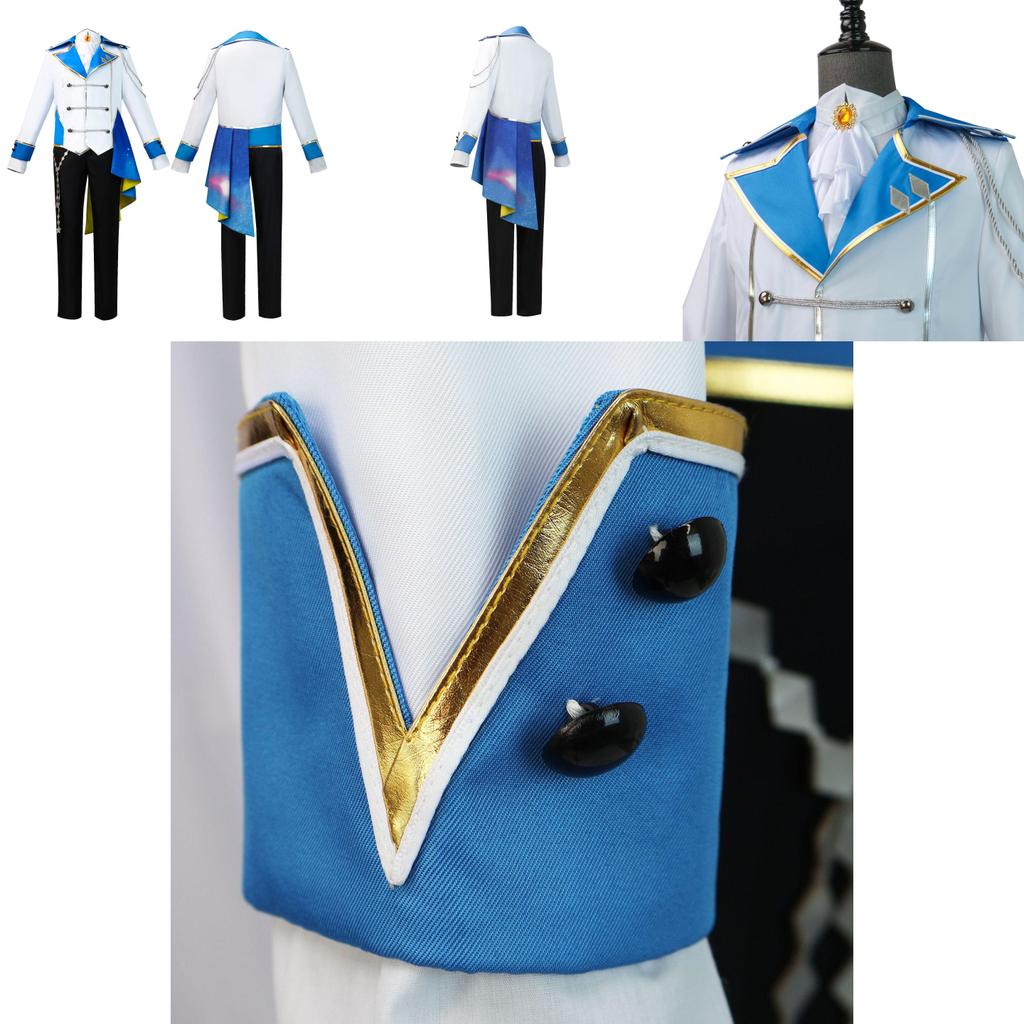 Tenma Tsukasa Halloween Cosplay Costume Set With Polyester Fabric For Anime Fans