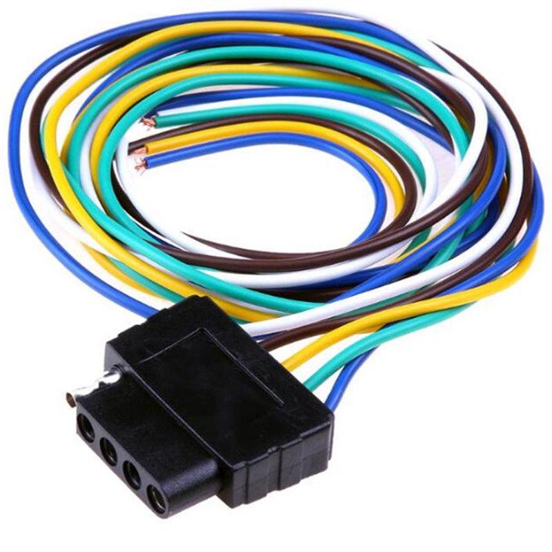 36" Удлинительный кабель жгута проводов фонаря прицепа 5-контактный адаптер проводной разъем