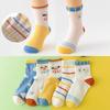 5 пар детских носков весна-лето для мальчиков и девочек сетчатые дышащие тонкие мягкие милые носки детские носки