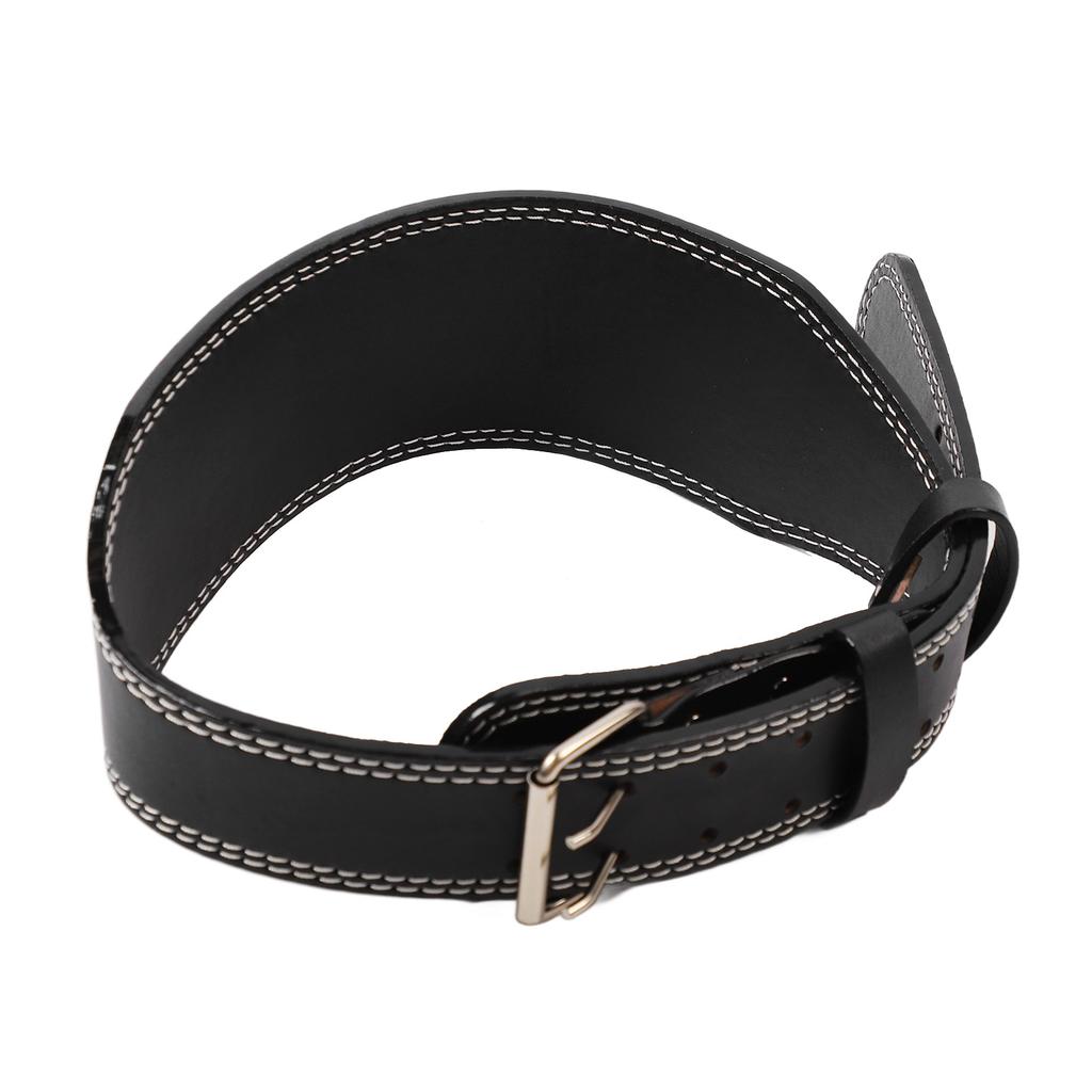 Пояс для поднятия тяжестей, защита талии, регулируемый пояс для поднятия тяжестей для тренировок в спортзале, черный, длина 130 см