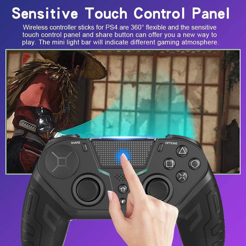 Wireless PS4 Gamepad Elite/Slim/Pro Dualshock 4 Controller With Programmable Turbo Rear Button Support