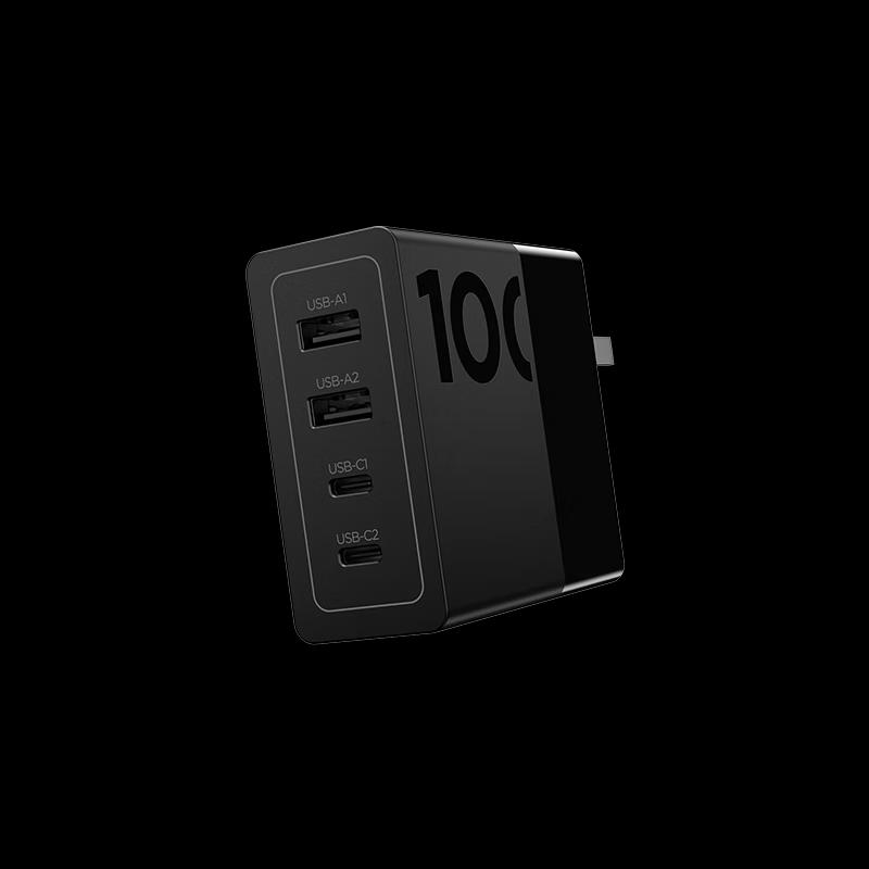 Многопортовое зарядное устройство Lenovo ThinkPlus 100 Вт GaN 2C2A