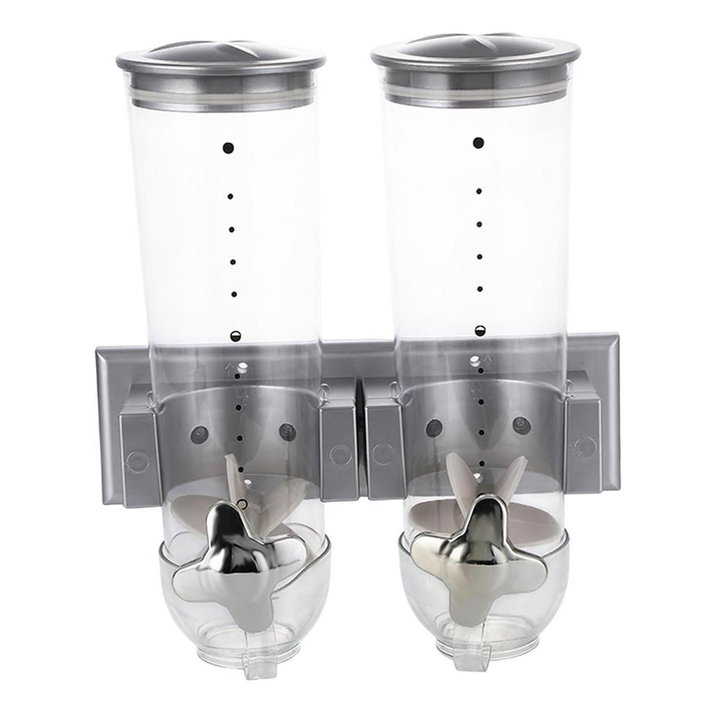 Dry Food Cereal Dispenser Decor Bin Can Versatile Jar Convenient Candy Dispenser Machine for Snack Holiday Home Gift Pantry